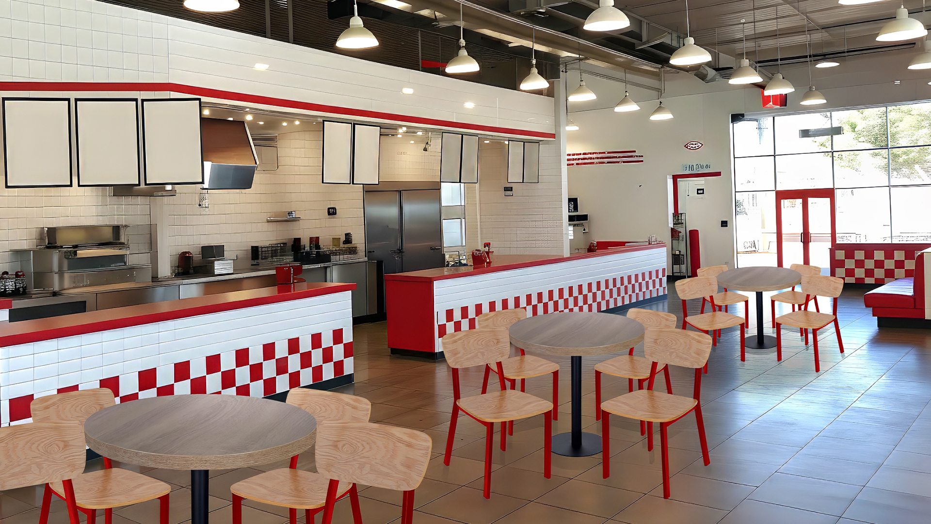 Custom Powder Coating | Commercial Dining Furniture from BFM Seating